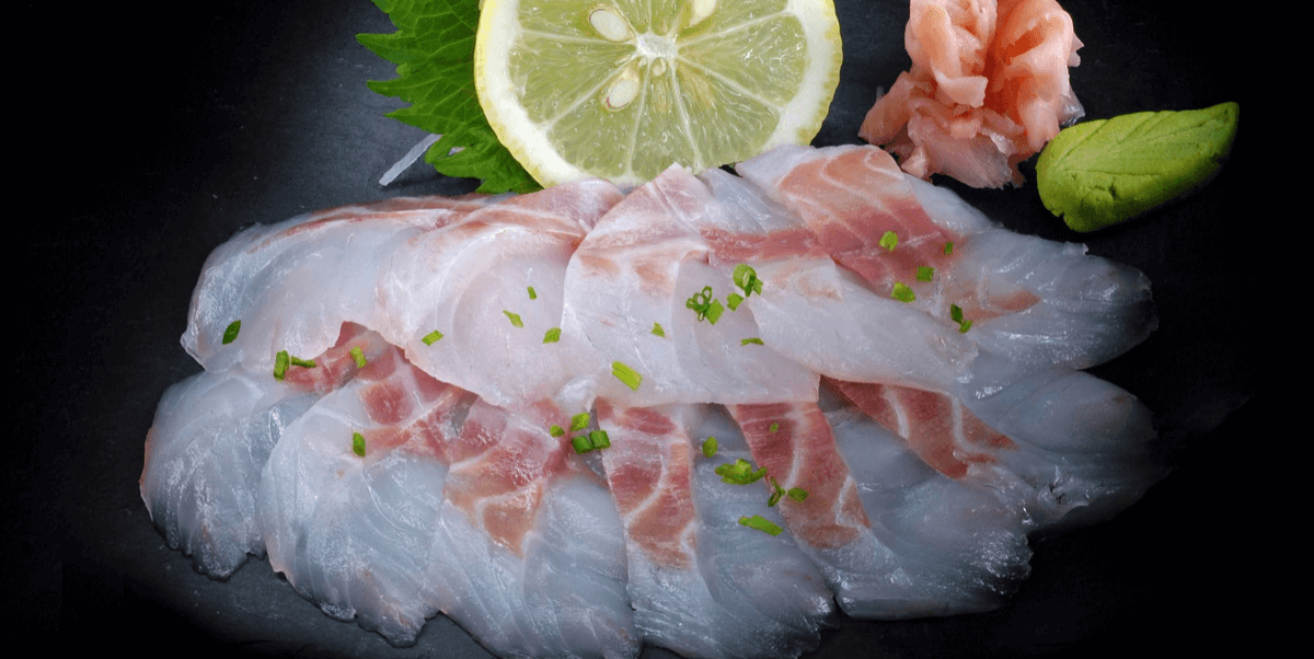 Royal Sea bream Sashimi 